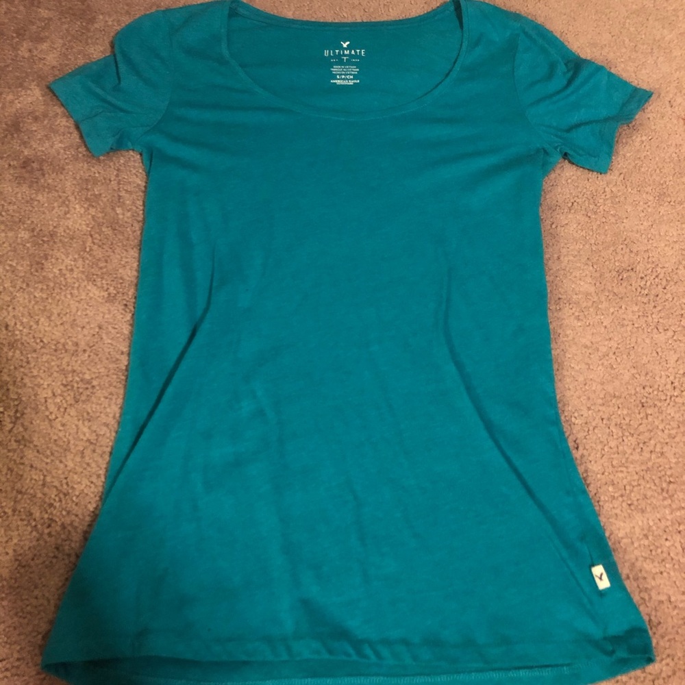 Blue Short Sleeve Shirt